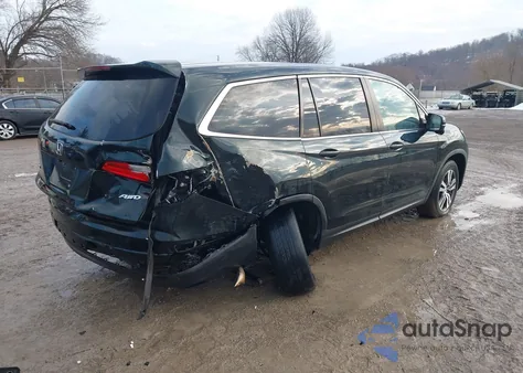 2018 Honda Pilot Ex-L из США, поврежденный, VIN 5FNYF6H56JB064597